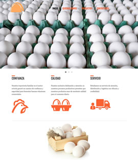 Avicola Peyuhue - Dise&ntilde;o web